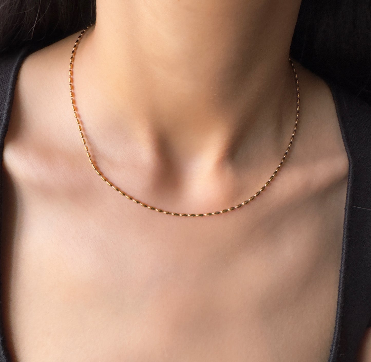 Layering Chain Necklaces - 18k Gold Plated