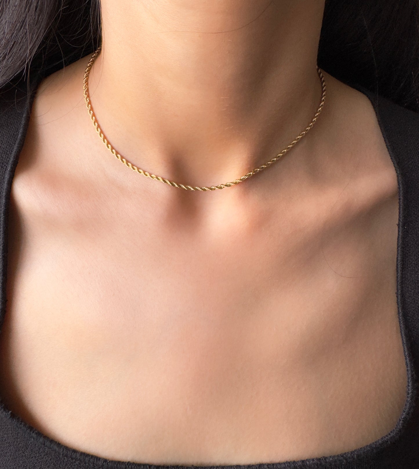 Layering Chain Necklaces - 18k Gold Plated