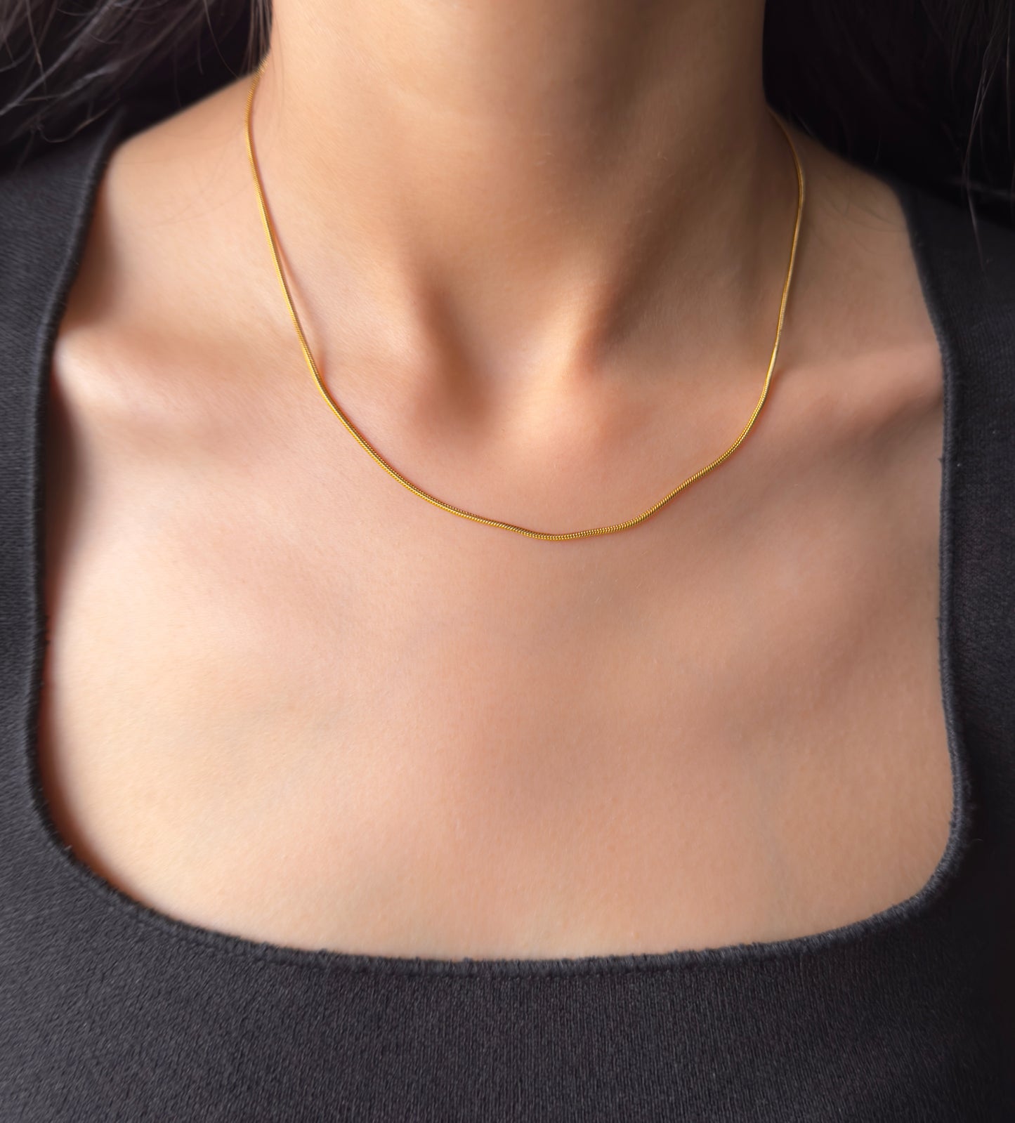 Layering Chain Necklaces - 18k Gold Plated