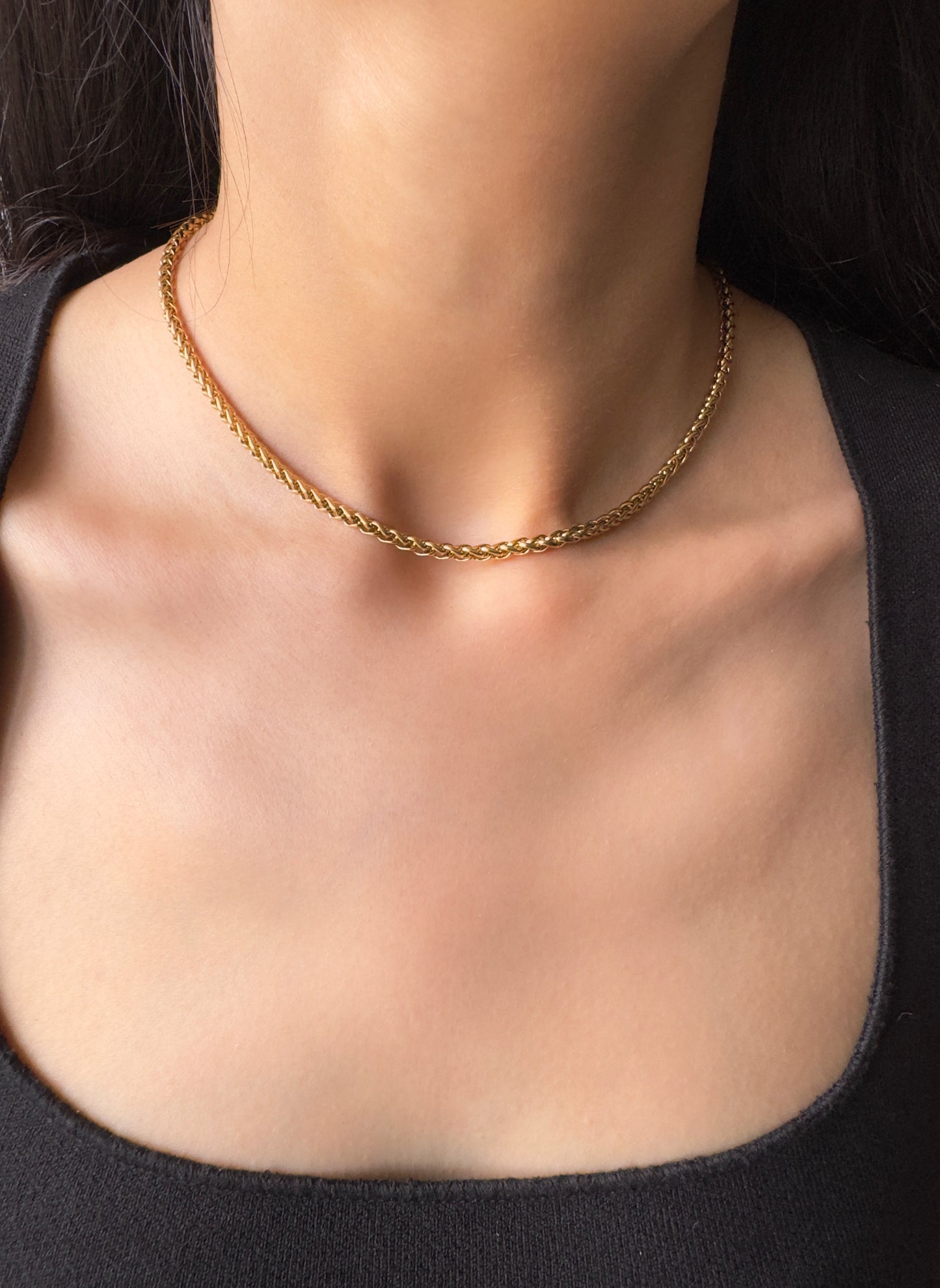 Layering Chain Necklaces - 18k Gold Plated