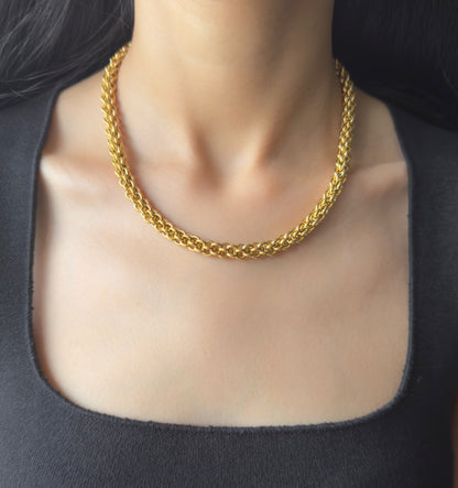 Aria Necklace - 18k Gold Plated