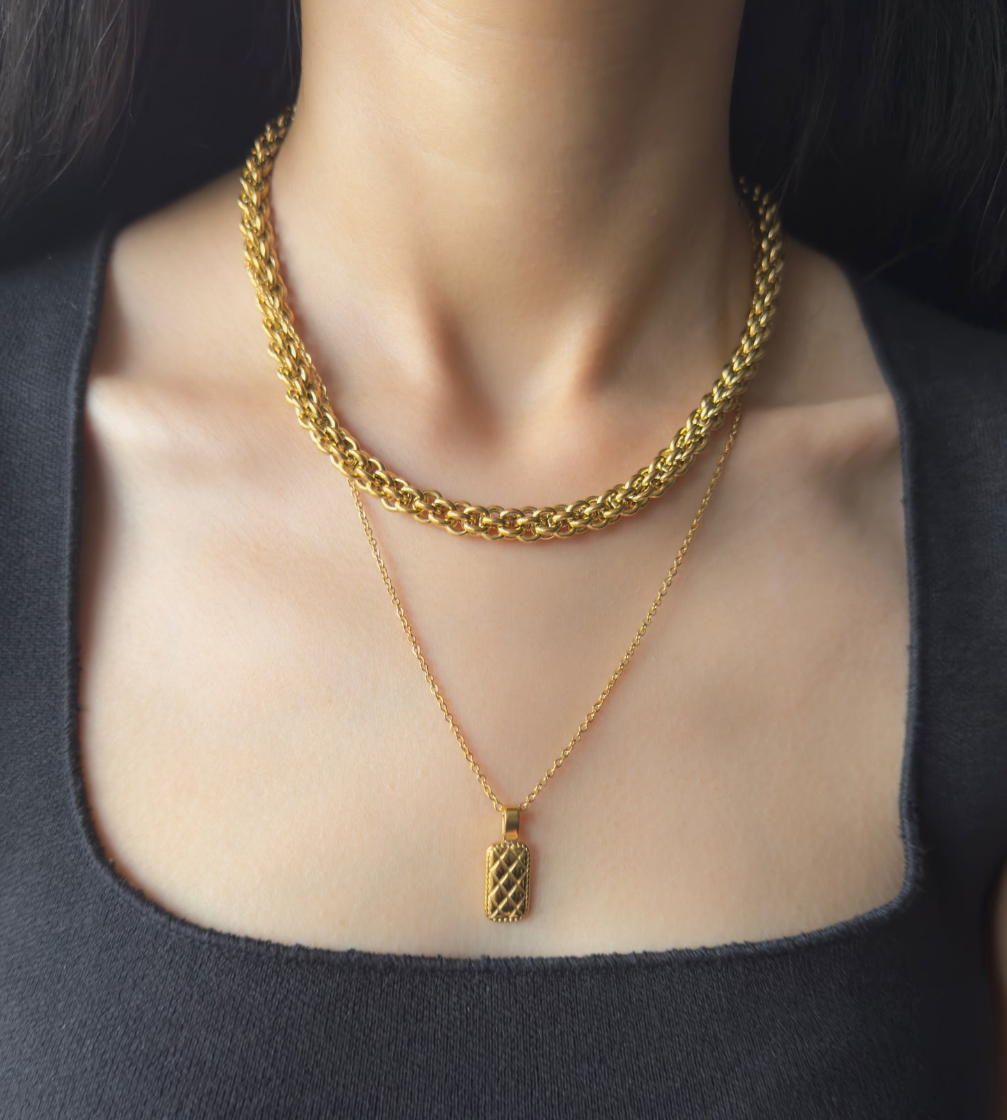 Aria Necklace - 18k Gold Plated