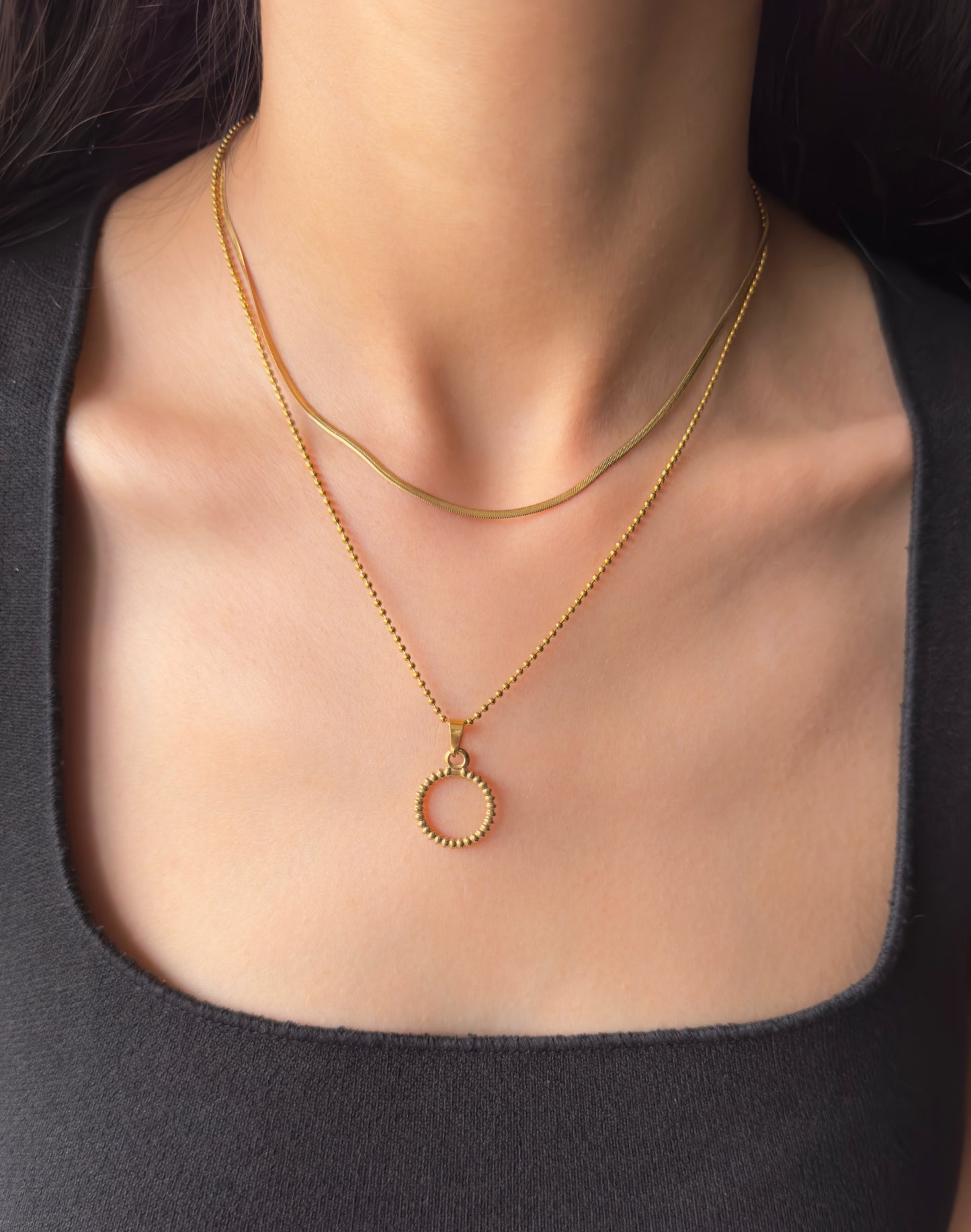 Aspen Chain Necklace - 18K Gold Plated