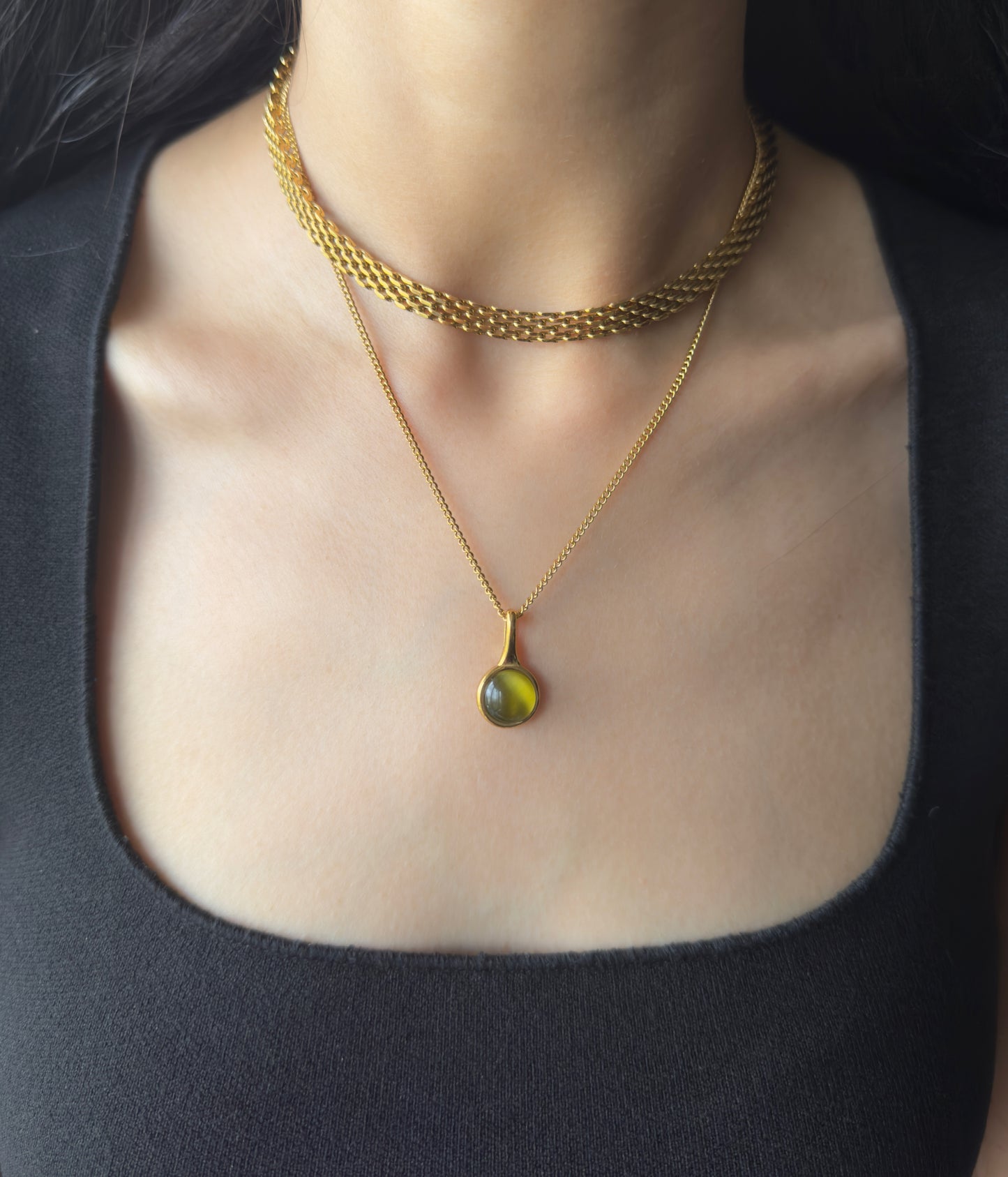 Billy Chain Necklace - 18k Gold Plated