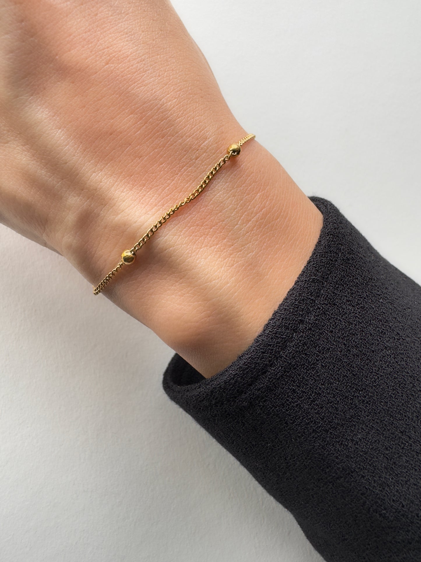 Dainty Stacking Bracelets- 18K Gold Plated