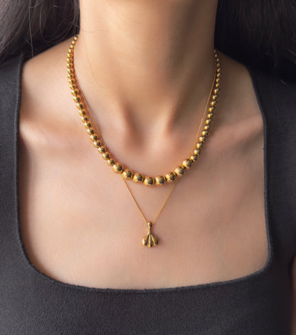 Claire Necklace - 18k Gold Plated