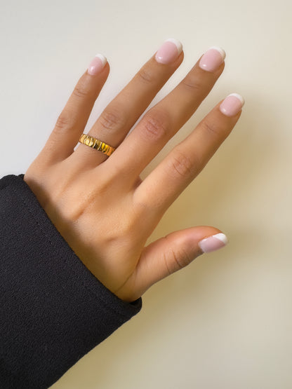 Clara Ring -18k Gold Plated