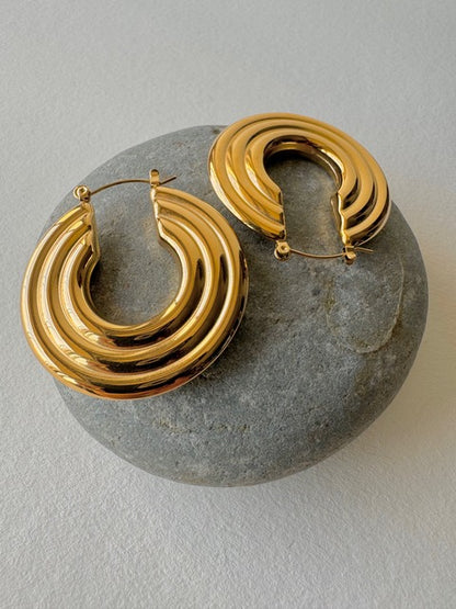 Daphne Earrings -18k Gold Plated