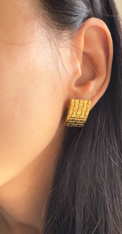 Elena Earrings 18k Gold Plated