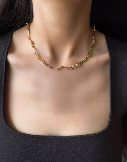 Fallon Necklace - 18k Gold Plated