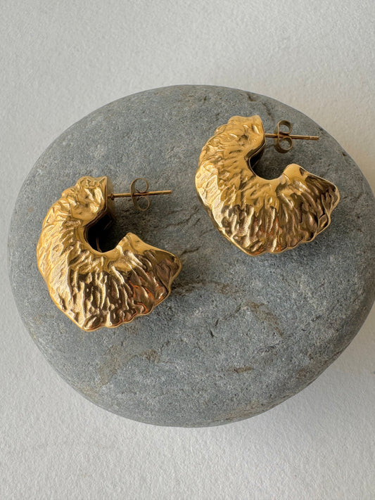 Fiona Earrings-18k Gold Plated