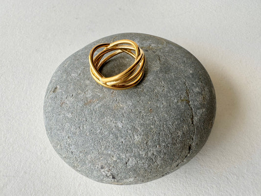 Ingrid Ring - 18k Gold Plated