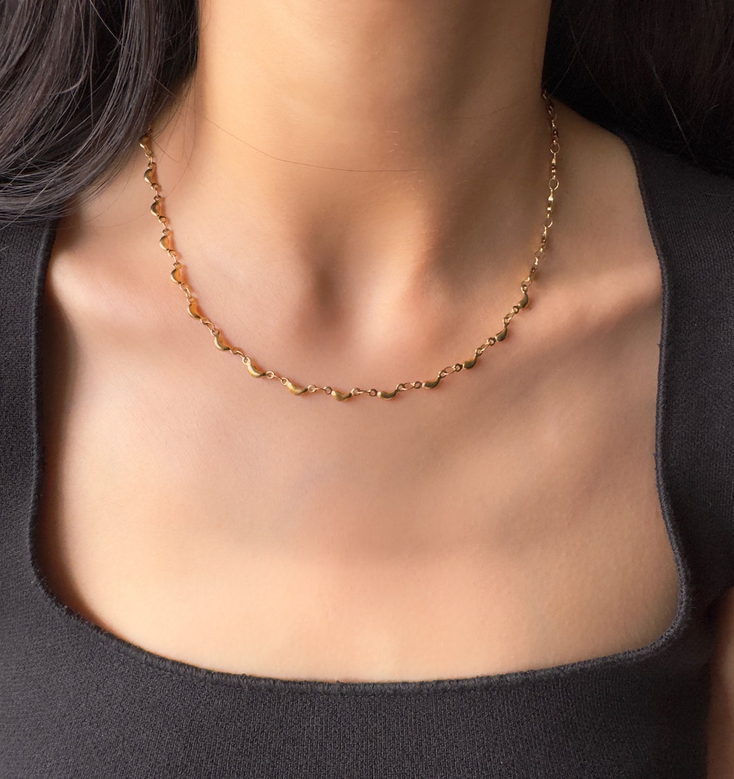 Ivy Chain Necklace - 18k Gold Plated