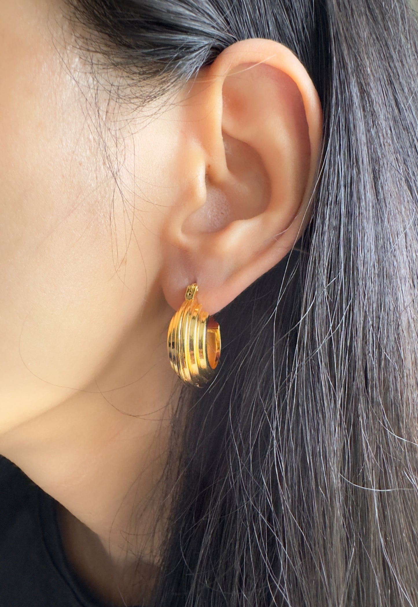 Jolie Earrings-18k Gold Plated