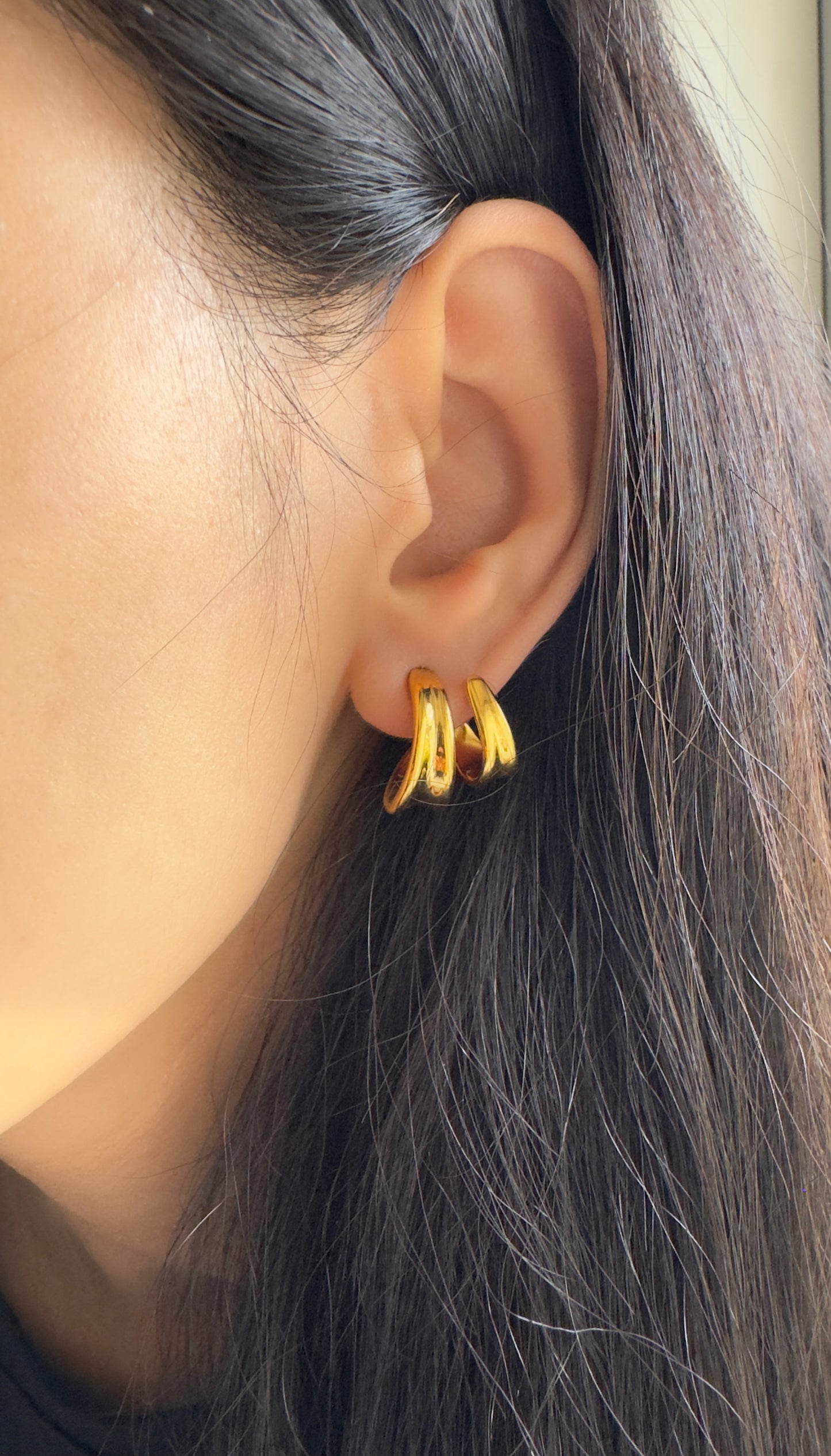 Jovie Earrings - 18k Gold Plated