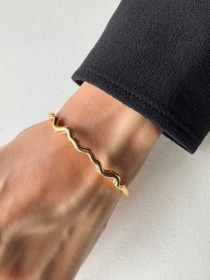 Kaia Bracelet-18k Gold Plated