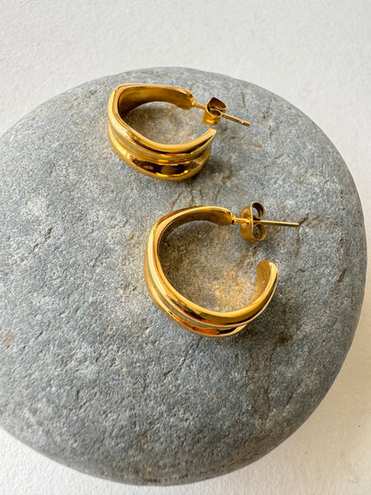 Keira Earring - 18k Gold Plated