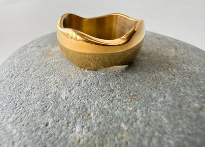 Marcella Ring -18k Gold Plated