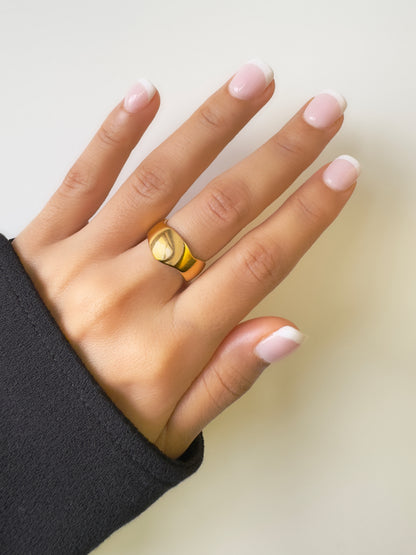 Marcella Ring -18k Gold Plated