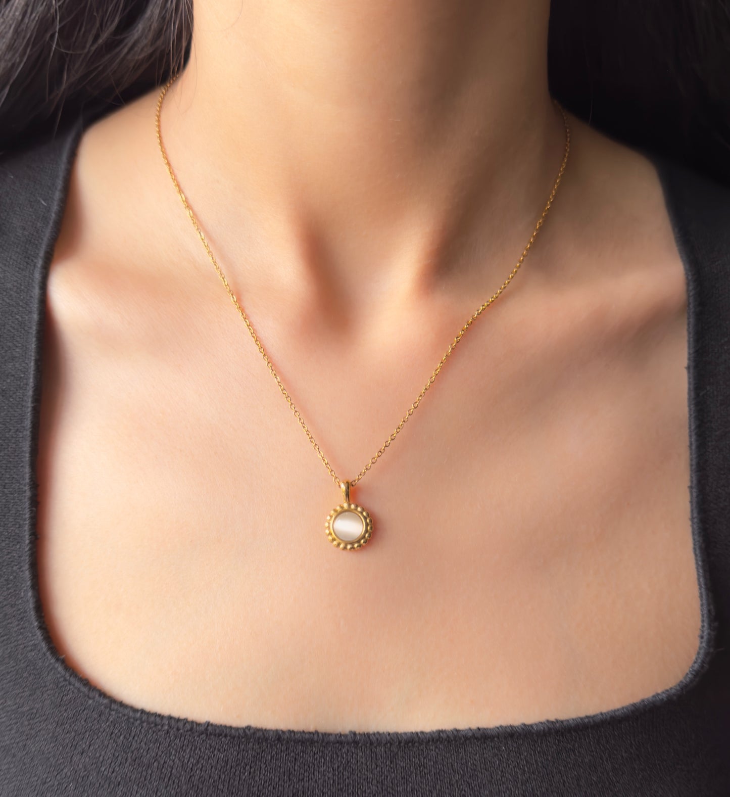 Millie Chain Necklace - 18k Gold Plated