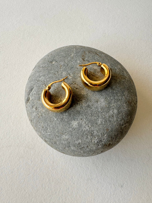 Mira Earrings - 18k Gold Plated