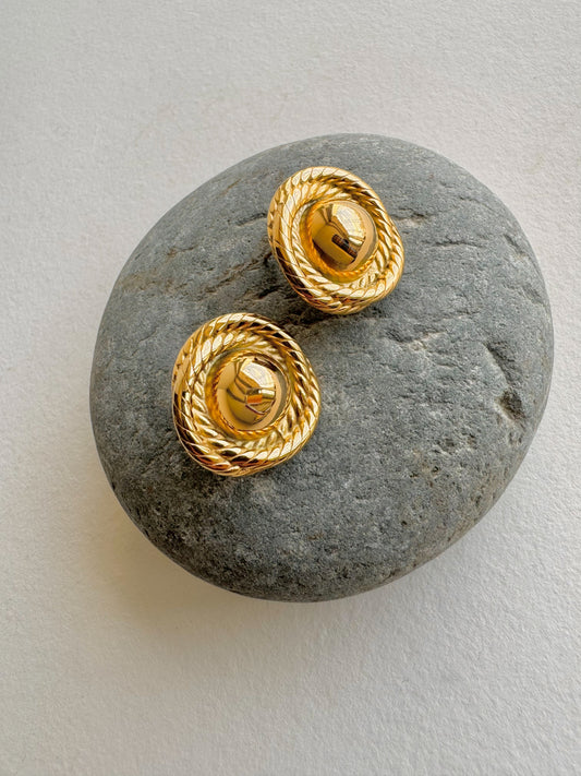 Mirella Earrings - 18k Gold Plated