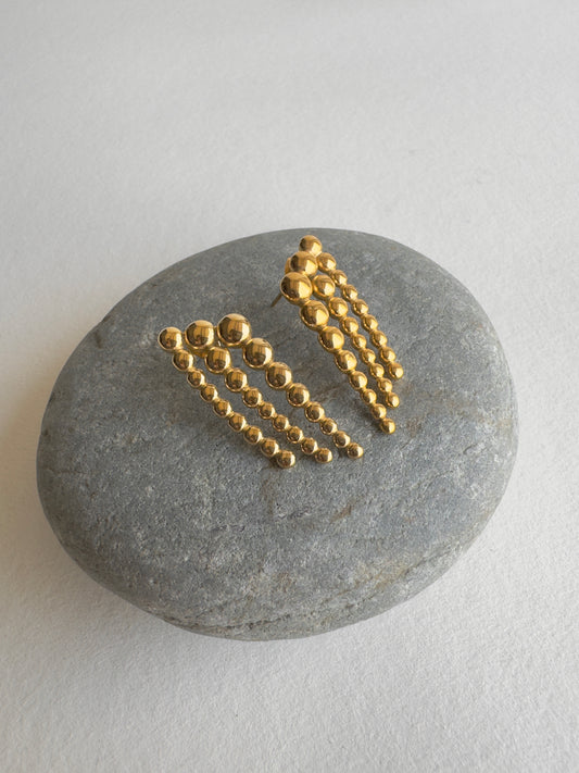 Natalie Earrings - 18k Gold Plated