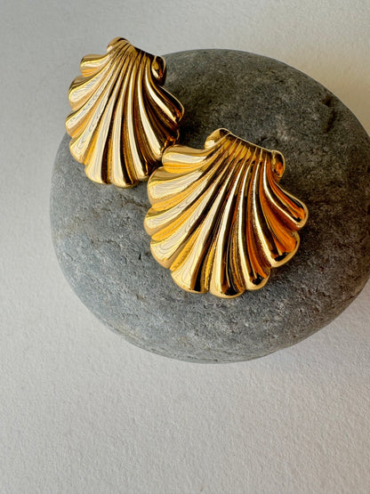 Nia Earrings - 18k Gold Plated