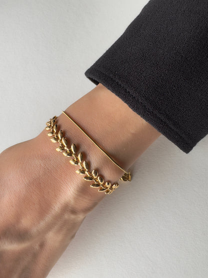 Nina Bracelet-18k Gold Plated