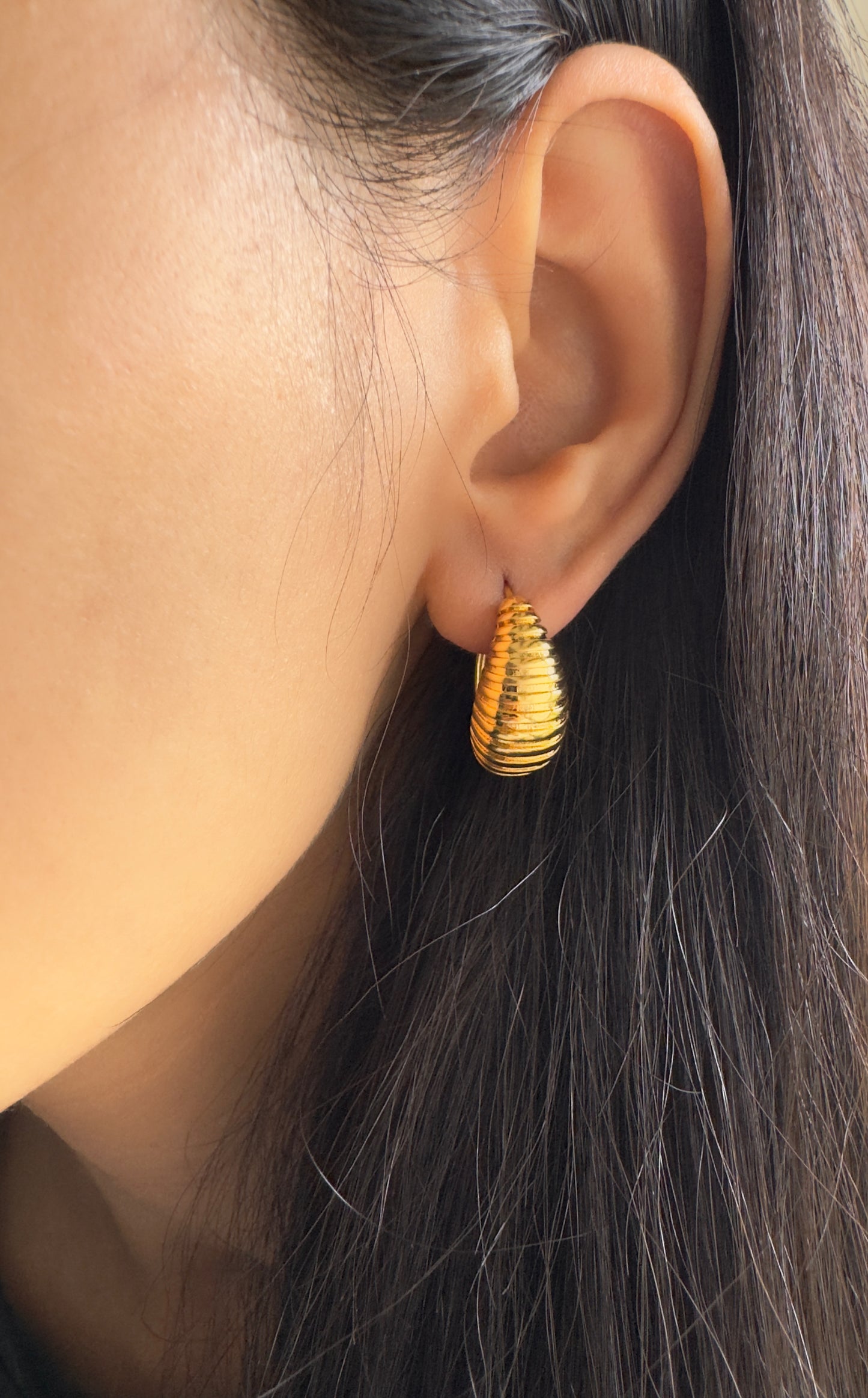 Petra Earrings - 18k Gold Plated