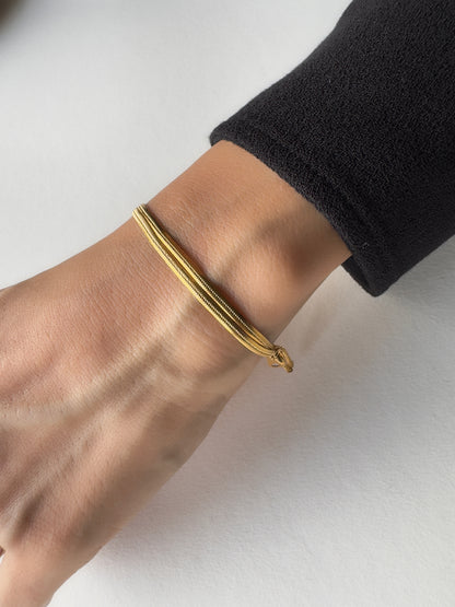 Phaedra Bracelet - 18k Gold Plated