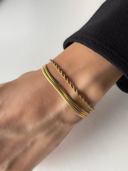 Phaedra Bracelet - 18k Gold Plated