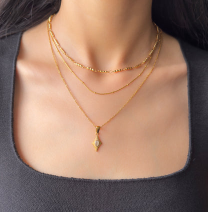 Pippa Chain Neckalce (3 Colors) - 18k Gold Plated