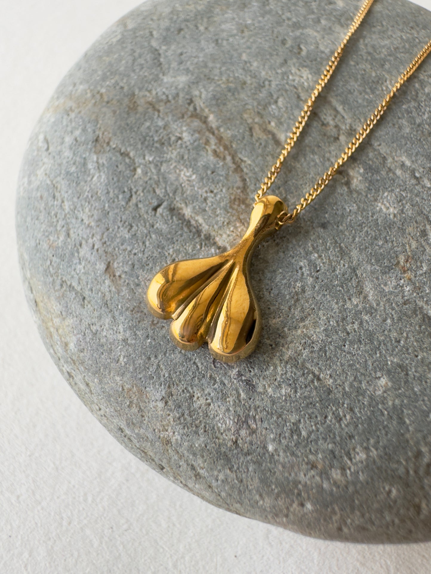 Romy Chain Necklace- 18k Gold Plated