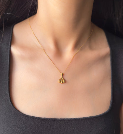 Romy Chain Necklace- 18k Gold Plated