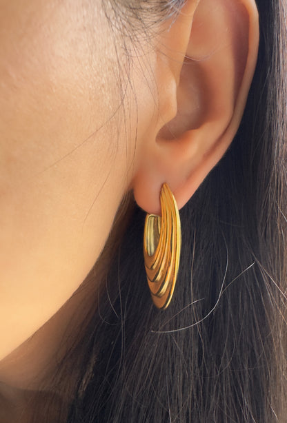 Seraphina Earrings -18k Gold Plated