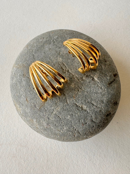 Sienna Earrings - 18k Gold Plated