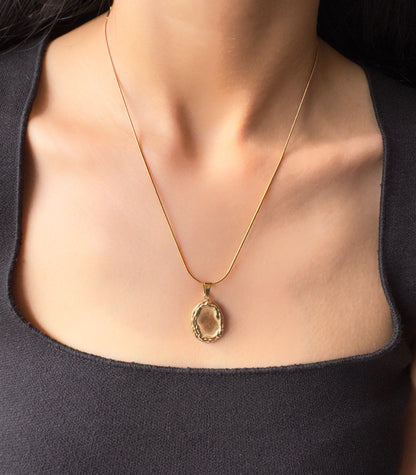 Valetta Chain Necklace - 18K Gold Plated