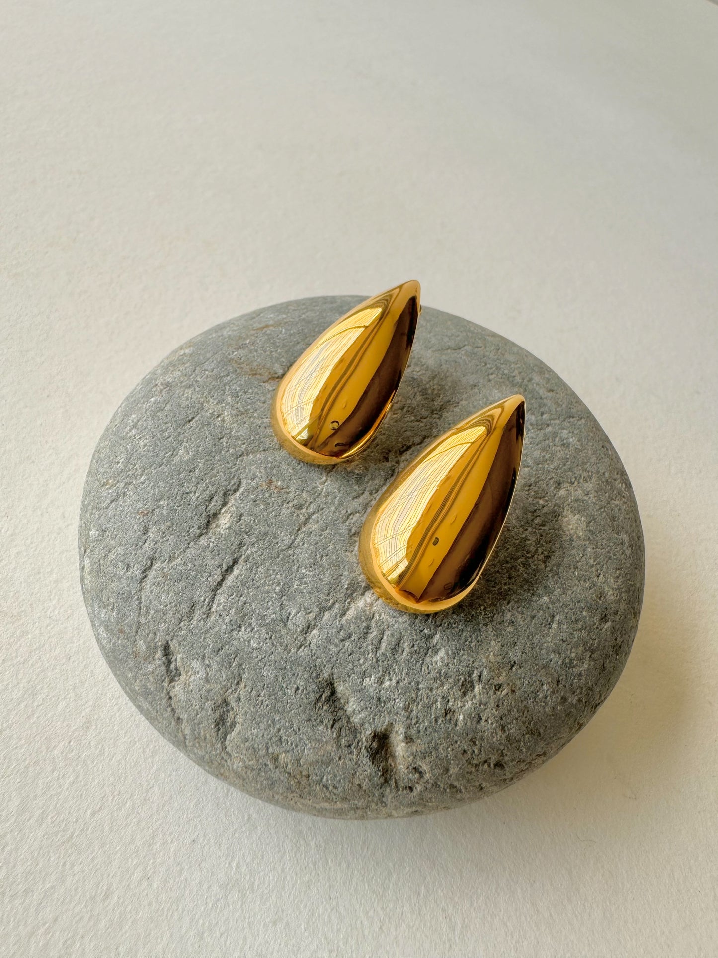 Viola Earrings Big -18k Gold Plated