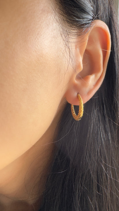 Willow Earrings -18K Gold Plated