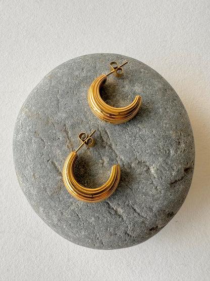 Yara Earrings -18K Gold Plated